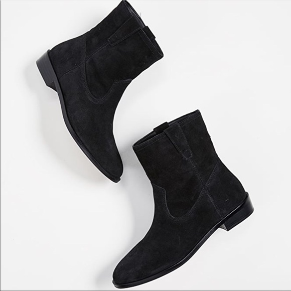 NWT Rebecca Minkoff black suede booties size 6 - Picture 4 of 14